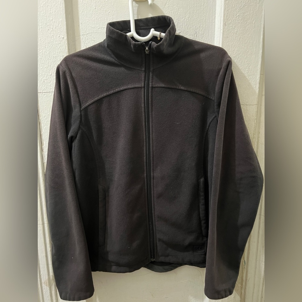 Womens REI fleece full zip jacket Sz large